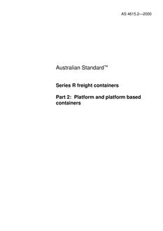 AS 4615.2-2000 AS 4615.2-2000