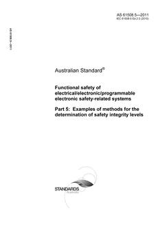 AS 61508.5-2011 AS 61508.5-2011