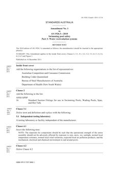 AS 1926.3-2010 AMDT 1