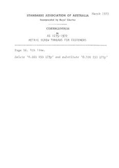 AS 1275-1972 CORRIG. 1