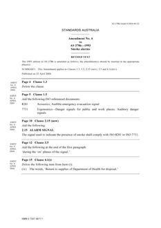 AS 3786-1993 AMDT 4 AS 3786-1993 AMDT 4