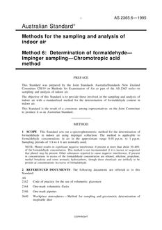 AS 2365.6-1995 AS 2365.6-1995