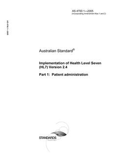 AS 4700.1-2005 AS 4700.1-2005