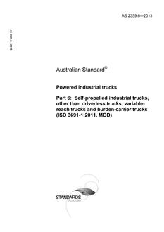 AS 2359.6-2013 AS 2359.6-2013