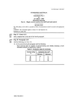 AS 1284.6-1992 AMDT 1 AS 1284.6-1992 AMDT 1