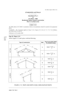 AS 1684.3-2006 AMDT 1