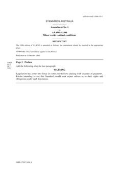 AS 4305-1996 AMDT 1 AS 4305-1996 AMDT 1