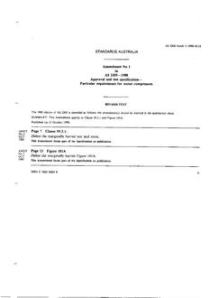 AS 3305-1988 AMDT 1 AS 3305-1988 AMDT 1