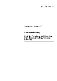 AS 1284.12-1995 AS 1284.12-1995