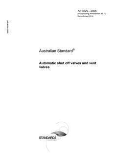 AS 4629-2005 AS 4629-2005