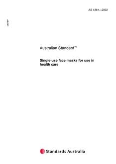 AS 4381-2002 AS 4381-2002