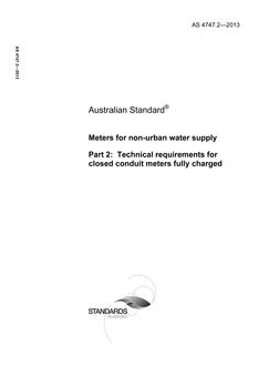 AS 4747.2-2013 AS 4747.2-2013