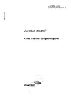 AS 1216-2006 AS 1216-2006