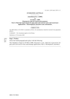 AS 1646.4-2005 AMDT 1