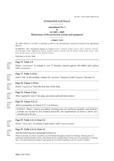 AS 1851-2005 AMDT 1 AS 1851-2005 AMDT 1