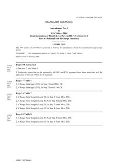 AS 4700.6-2004 AMDT 1 AS 4700.6-2004 AMDT 1