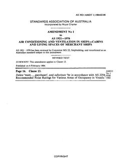 AS 1921-1976 AMDT 1 AS 1921-1976 AMDT 1