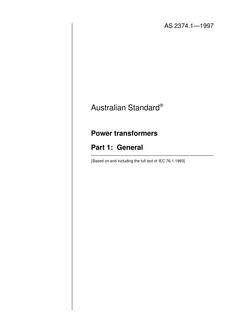 AS 2374.1-1997 AS 2374.1-1997