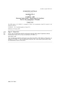 AS 2805.6.1-2002 AMDT 3