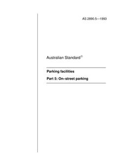 AS 2890.5-1993 AS 2890.5-1993