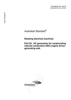 AS 60034.22-2010 AS 60034.22-2010