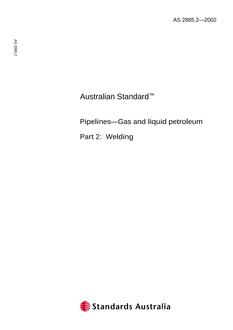 AS 2885.2-2002 AS 2885.2-2002