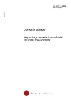 AS 60270-2001 AS 60270-2001