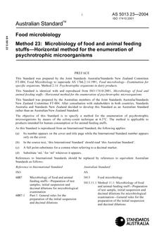 AS 5013.23-2004 AS 5013.23-2004