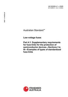 AS 60269.4.1-2005 AS 60269.4.1-2005