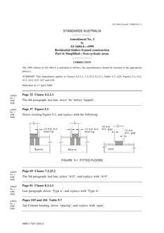 AS 1684.4-1999 AMDT 1