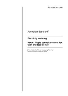 AS 1284.6-1992 AS 1284.6-1992