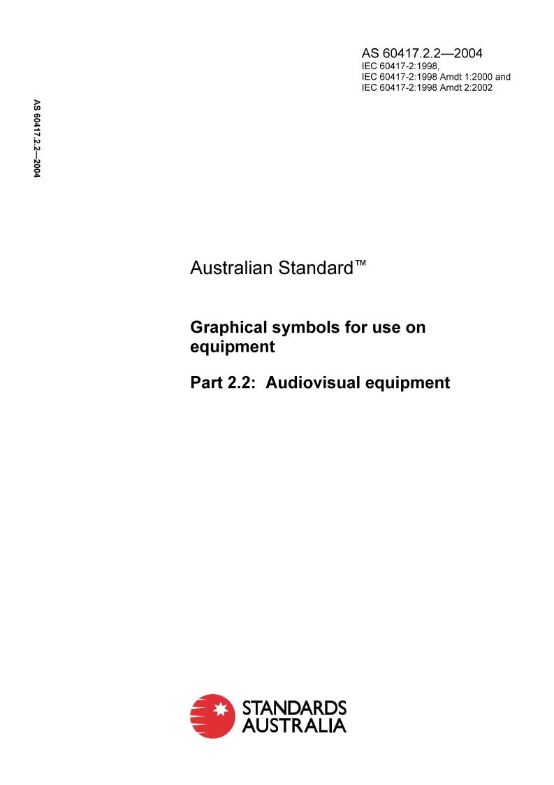 AS 60417.2.2-2004 AS 60417.2.2-2004