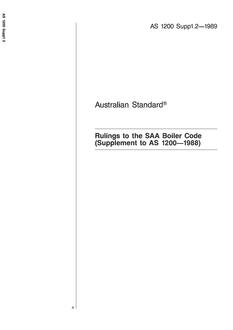 AS 1200 SUPP 1.2-1989 AS 1200 SUPP 1.2-1989
