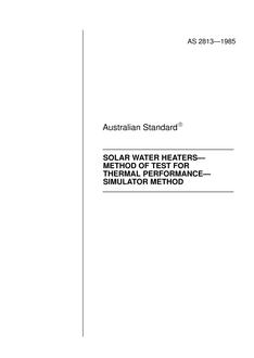 AS 2813-1985 AS 2813-1985