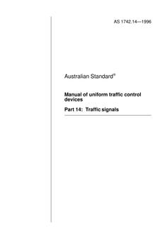 AS 1742.14-1996 AS 1742.14-1996