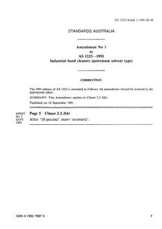 AS 1223-1991 AMDT 1