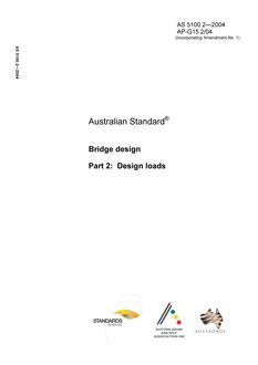 AS 5100.2-2004 AS 5100.2-2004