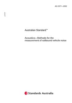 AS 2377-2002 AS 2377-2002