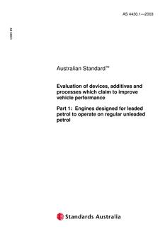 AS 4430.1-2003 AS 4430.1-2003