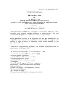 AS 1289.3.1.1-2009 AS 1289.3.1.1-2009