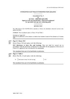 AS 3136-1996 AMDT 3 AS 3136-1996 AMDT 3