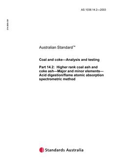 AS 1038.14.2-2003 AS 1038.14.2-2003