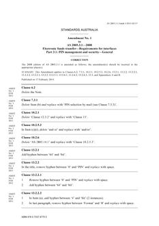 AS 2805.3.1-2008 AMDT 1