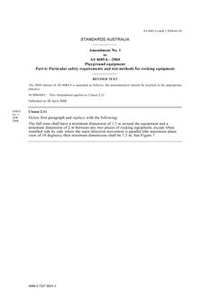 AS 4685.6-2004 AMDT 1 AS 4685.6-2004 AMDT 1