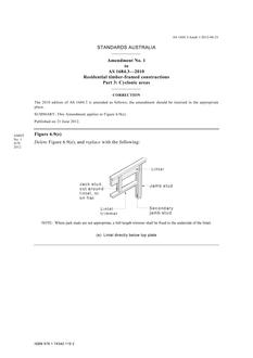 AS 1684.3-2010 AMDT 1