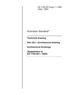 AS 1100.301 SUPP 1-1986 AS 1100.301 SUPP 1-1986