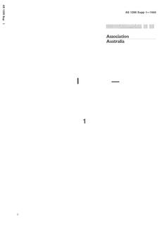 AS 1200 SUPP 1-1988 AS 1200 SUPP 1-1988