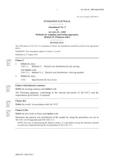 AS 1141.15-1999 Amd 2:2019