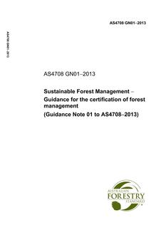 AS 4708 GN01-2013 AS 4708 GN01-2013