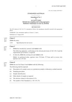 AS 1141.27:2015 Amd 1:2019